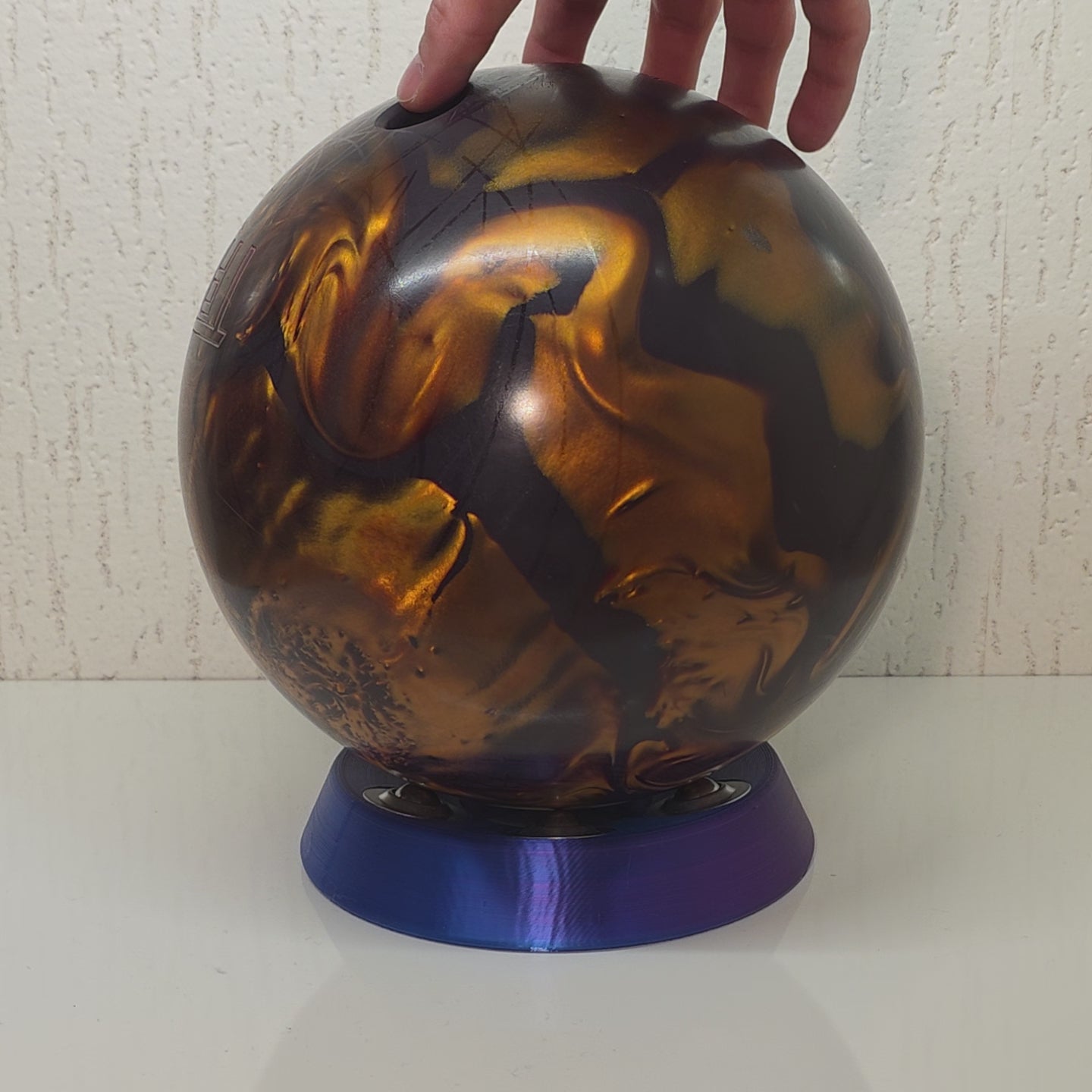🎳 3D-gedruckter Bowling Drehteller - Sonder Farben